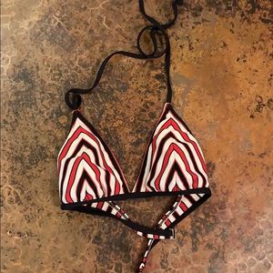 Nautica triangle bikini top